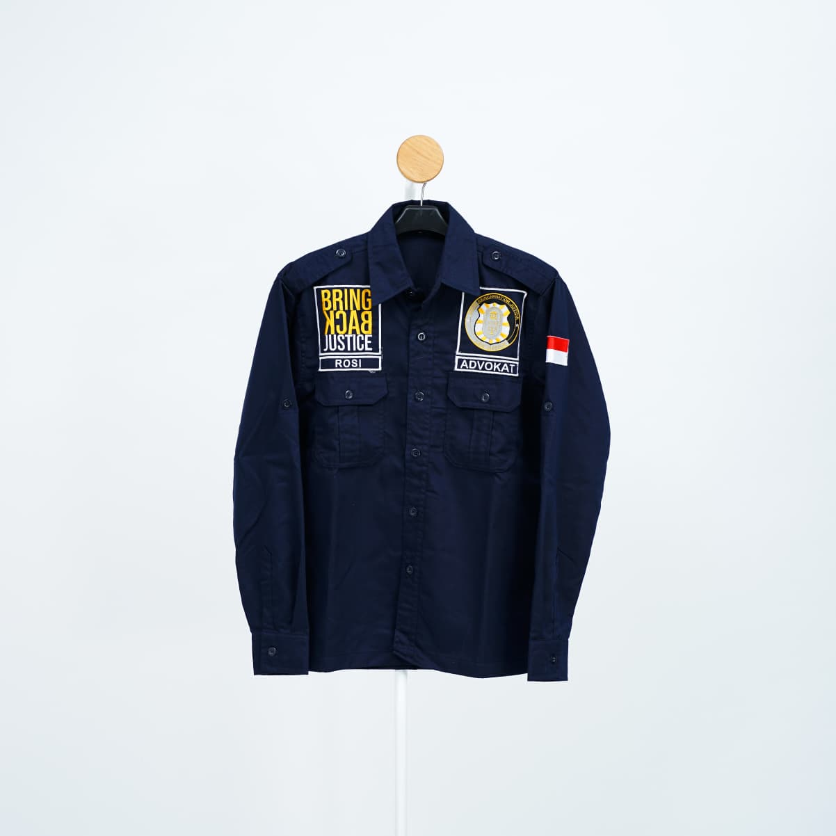 Kemeja Navy — Advokat